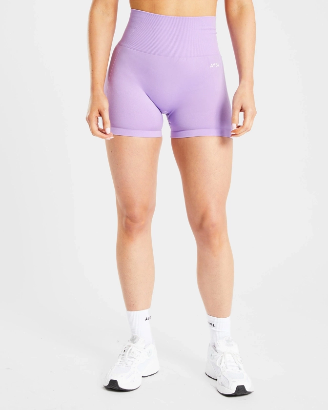 Empower Seamless Shorts - Purple