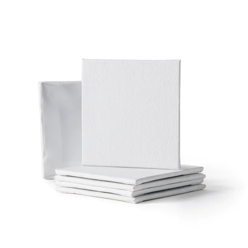 6 Pack 3" x 3" Mini Canvas Panels by Artist's Loft™ Necessities™