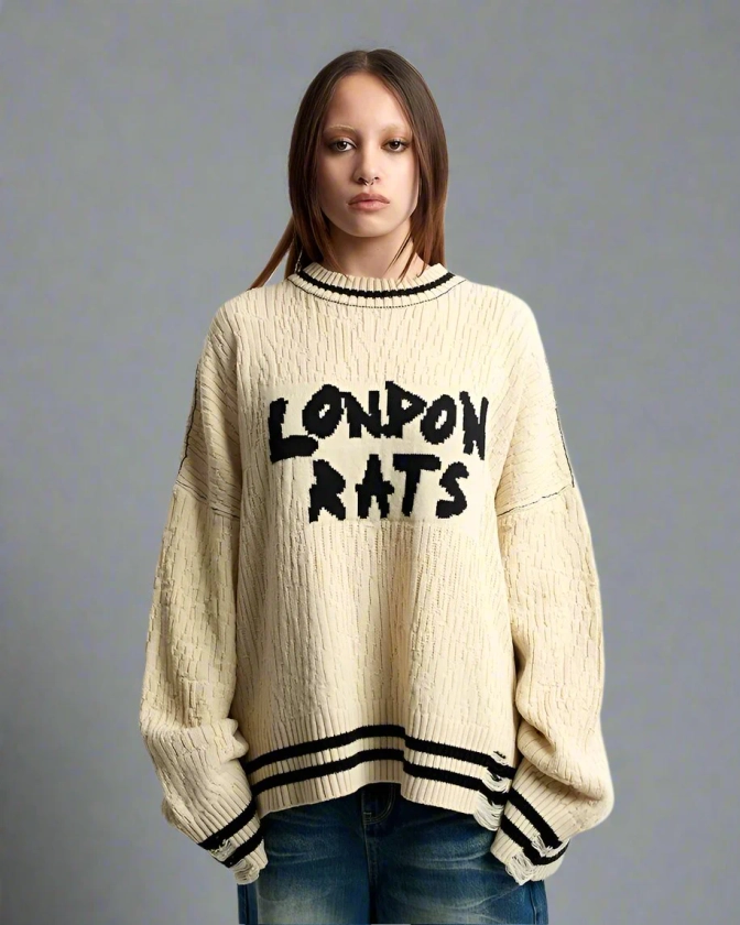 The Ragged Priest London Rats Knit Jumper