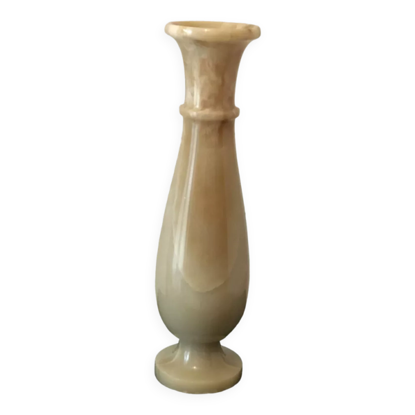 Vase en marbre onyx