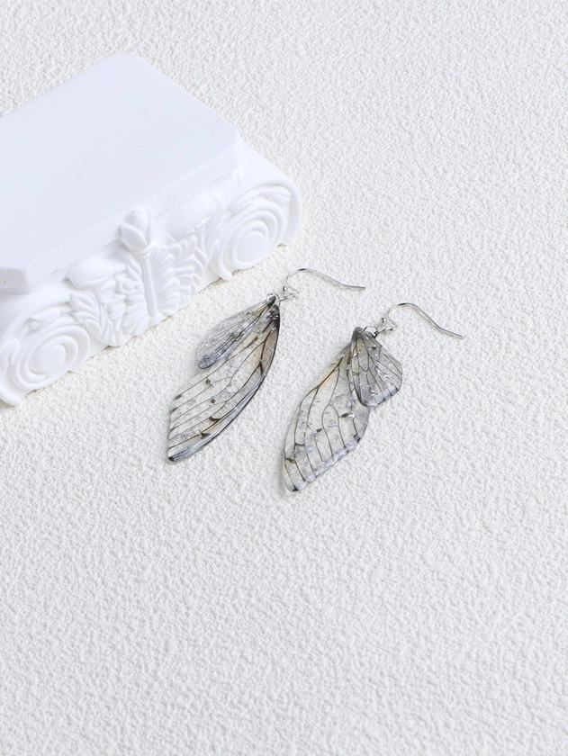 Wing Drop Earrings