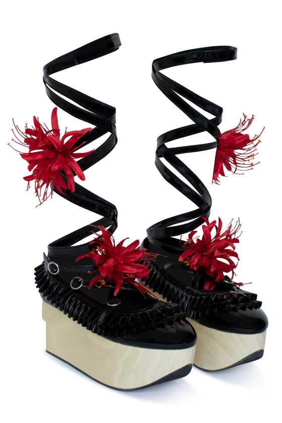 Mori Princess Rocking Horse Platform Shoes