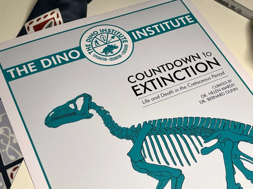 Countdown to Extinction Dino Institute Art Print - Etsy