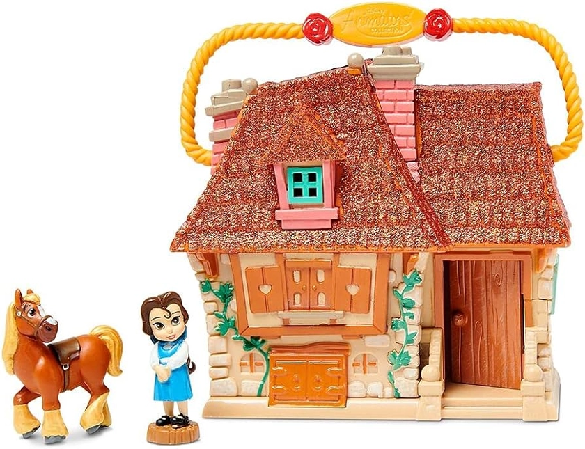 Disney Animators' Collection Littles Belle Cottage Play Set : Amazon.co.uk: Toys & Games