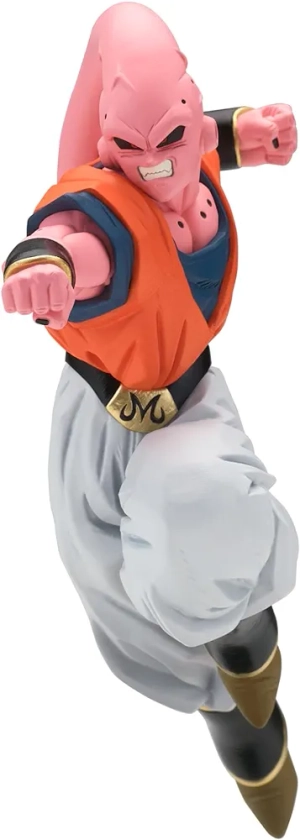 BANPRESTO BP88600P Figurine d'action Majin Buu, Gohan Absorbed, Vs Vegito Super Saiyan, Dragon Ball Z, Match Makers, 14 cm, Multicolore