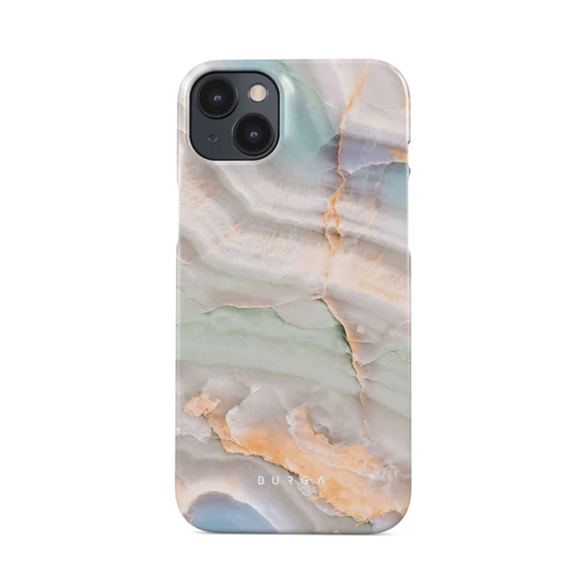Pastel Hues - Colorful Marble iPhone 14 Case