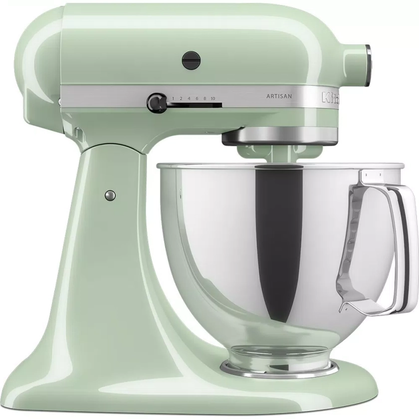 ROBOT PÂTISSIER À TÊTE INCLINABLE 4,8 L - ARTISAN AVEC ACCESSOIRES - Macaron pistache | KitchenAid FR