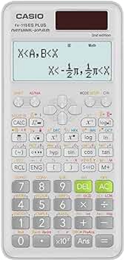Casio fx-115ESPLUS2 2ª edición, calculadora científica Avanzada