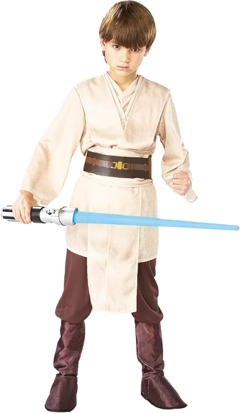 Stars Wars /Déguisement Luxe Jedi / L - 7 à 8 ans - 117 à 128 cm / Beige : Amazon.fr: Jeux et Jouets