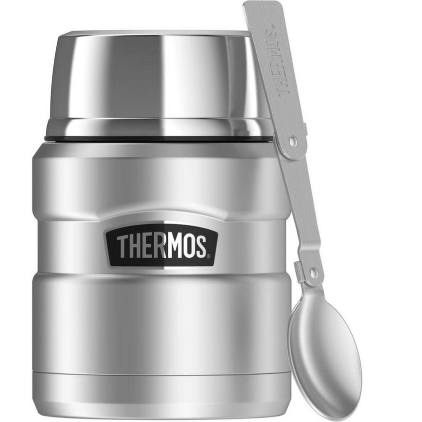 Thermos® Stainless King™ Vacuum Insulated Food Jar 470mL - Stainless Steel | BIG W