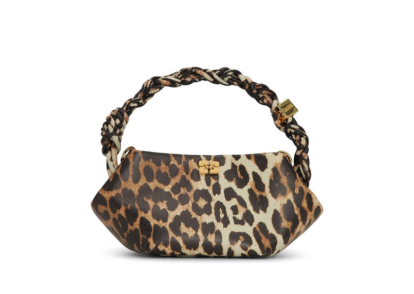 Leopard Mini GANNI Bou Bag | GANNI FR