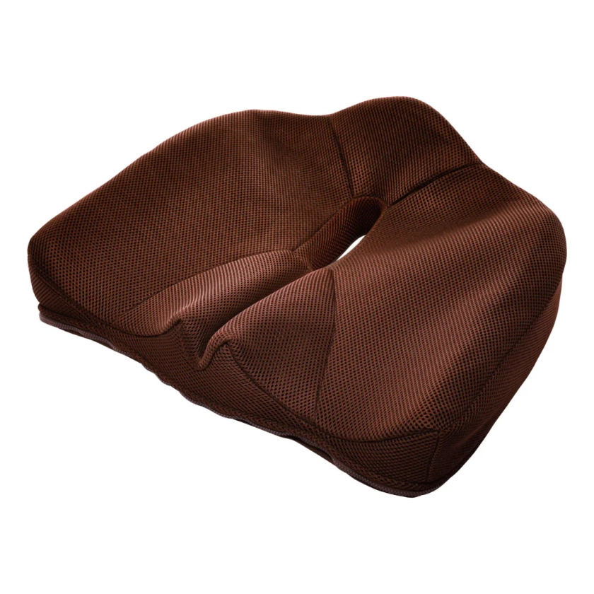 Back Pain Countermeasure Cushion Brown