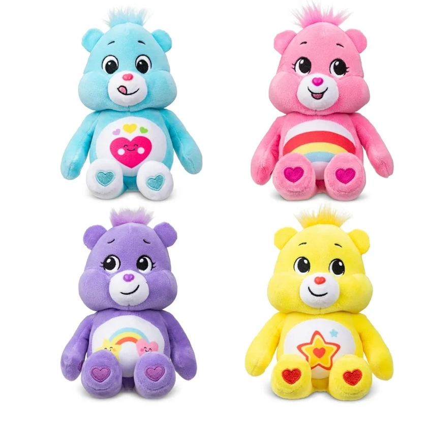 Care Bears 8 Inch Plush 4-Pack Treasure Box - Soft Huggable Material! For Kids 4 Years and up. - Walmart.com