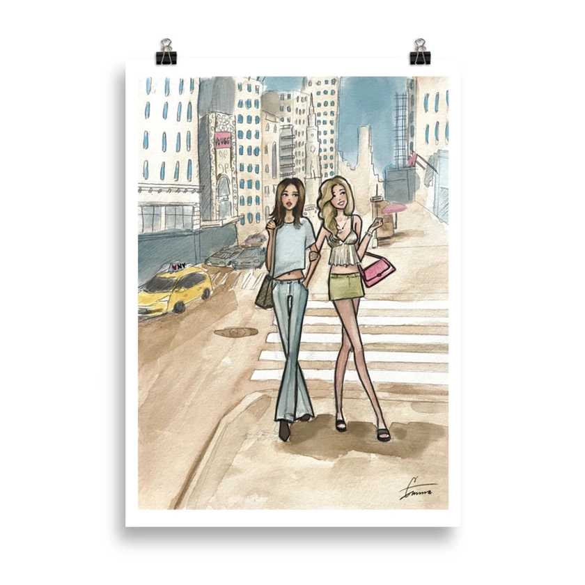 NEW YORK print - Emmzonn