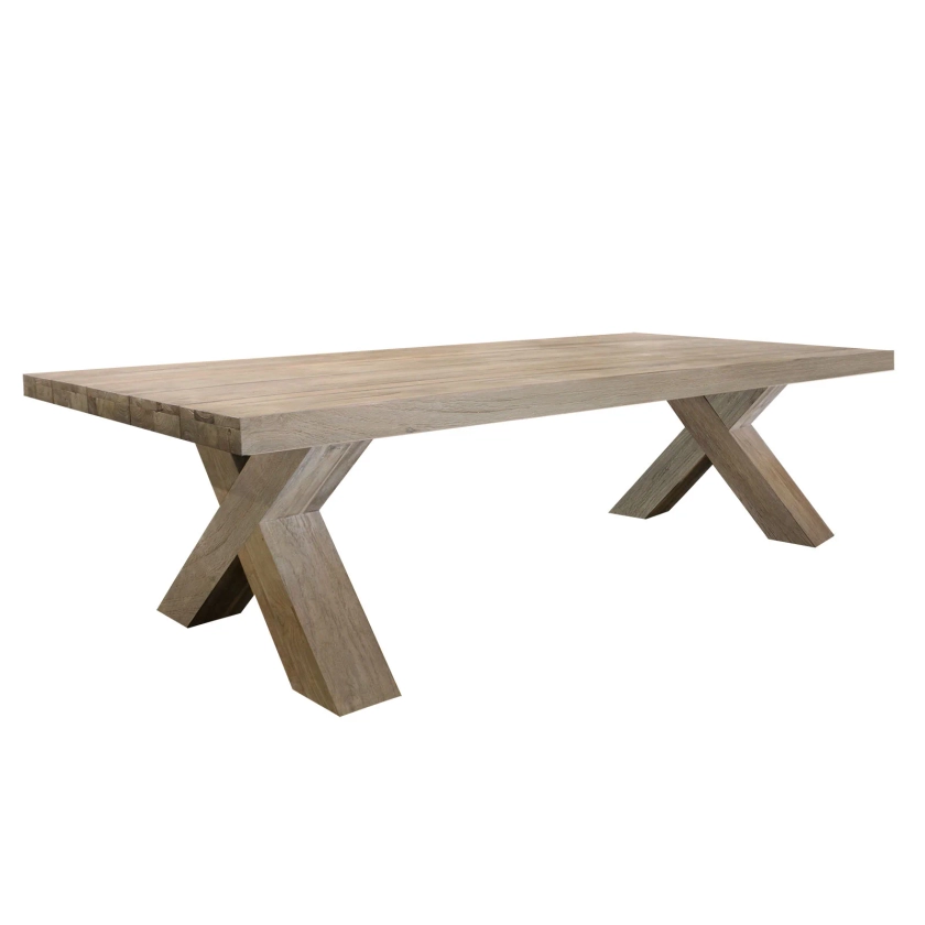 Boxx Reclaimed Teak Outdoor Dining Table | Outdoor Tables NZ