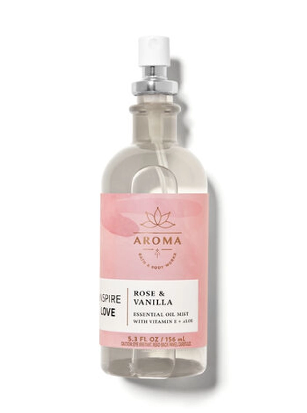 Rose Vanilla Essential Oil Mist - Aroma | Bath & Body Works