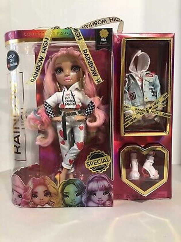 NEW Rainbow High Kia Hart Valentine SPECIAL EDITION Fashion Doll Heart Outfit