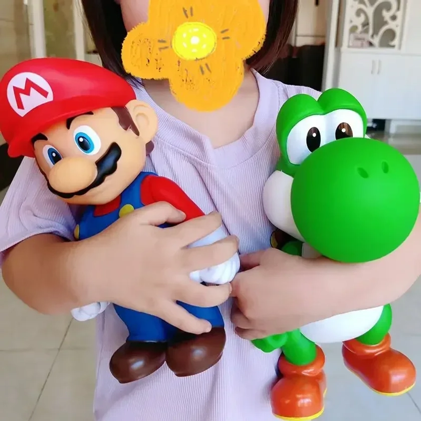 Figurines d'action Super Mario en PVC pour enfants, jouets de la série Anime, figurines Bowser, modèle de jouet, cadeaux d'anniversaire à collectionner, nouveau, 2023 - AliExpress