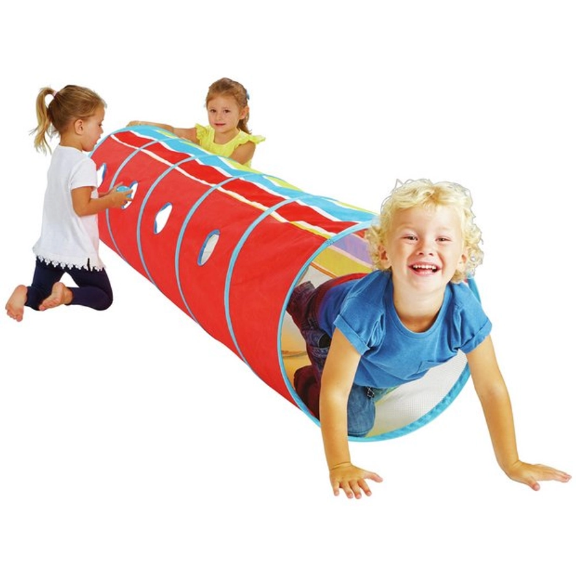 Buy Chad Valley Stripe and Mesh Extra Long Tunnel | Play tents and tunnels | Argos