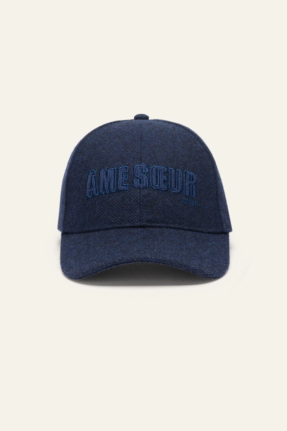 Casquette à Rayures Hame Navy // ba&sh FR