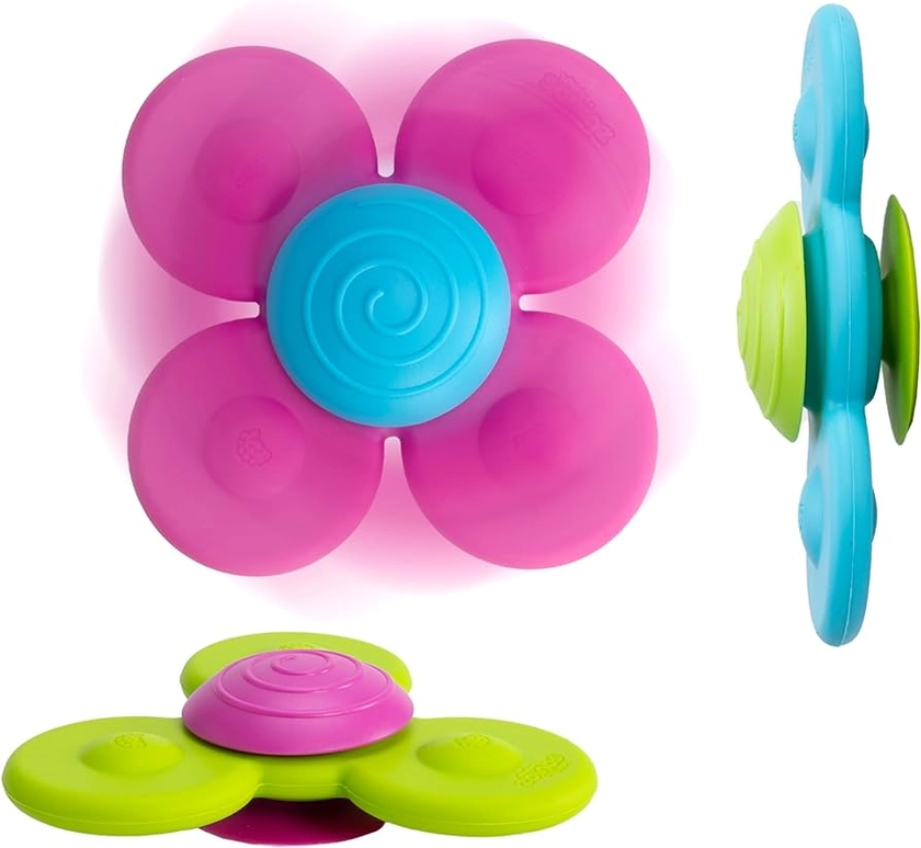 Fat Brain Whirly Squigz, Kids Preschool Toy, Spinning and Stacking Toy with Suction, Toy Building Sets, Teething Toy, Early Development Toy for Babies Aged 3 Years and Older : Amazon.nl: Speelgoed & spellen