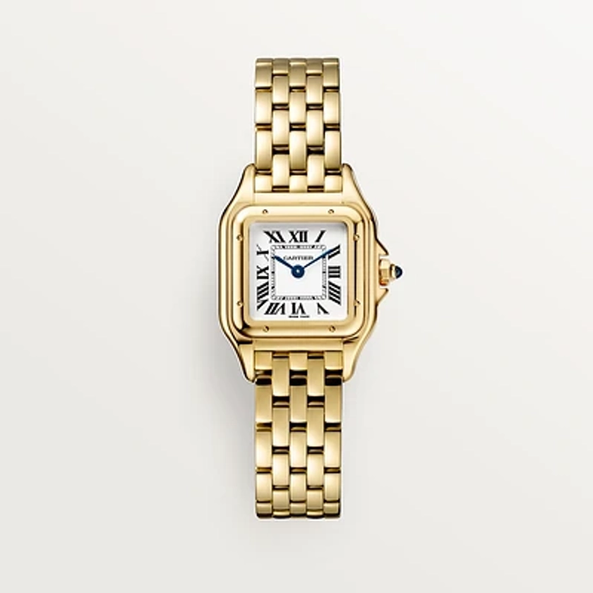 CRWGPN0038 - Montre Panthère de Cartier - Petit modèle, mouvement quartz, or jaune - Cartier