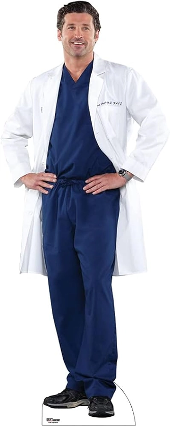 Grey's Anatomy Derek Shepherd Cardboard Cutout Standee - Officially Licensed