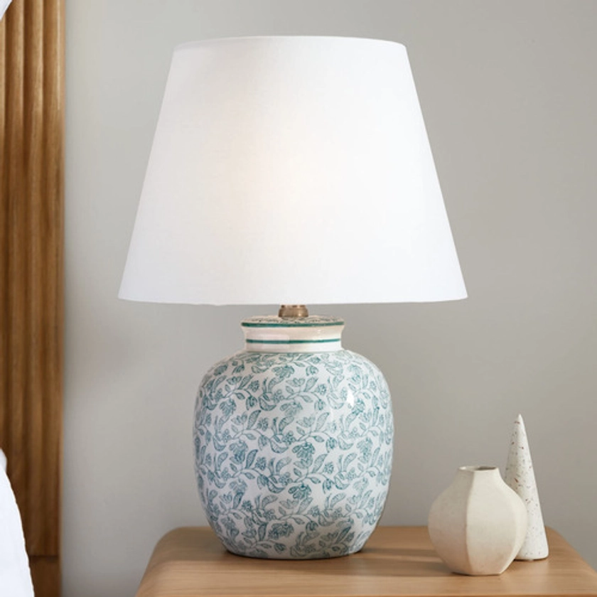 Temple & Webster 43cm Jamie Ceramic Table Lamp