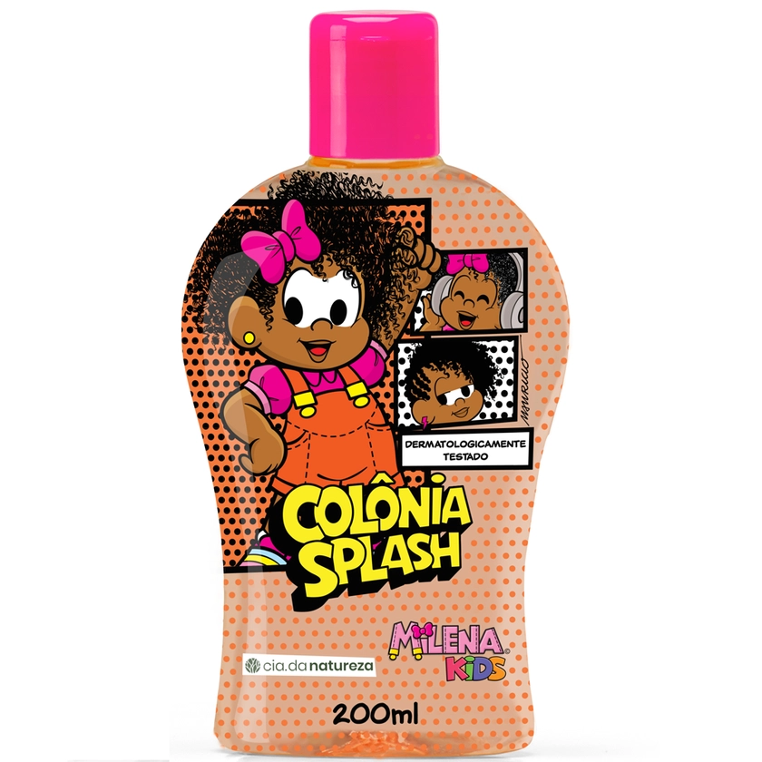 Turma Da Mônica Milena Kids Côlonia Splash 200ml | Shopee Brasil