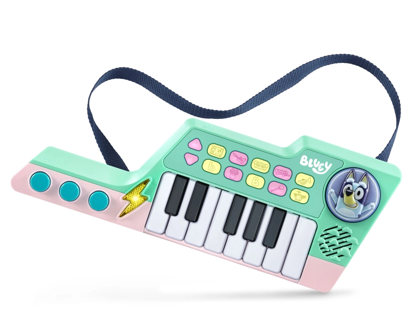 VTech® Bluey Bluey’s Keytar Toy Piano and Guitar Combo for Toddlers