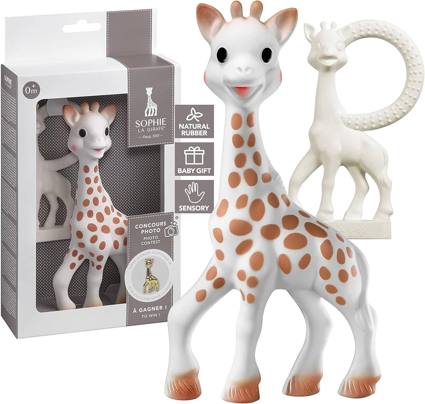 Sophie la Girafe - Coffret Cadeau Sophie la Girafe Award - Anneau de dentition - Set d'activité pour enfant - Jouet d'éveil pour enfant - dès la naissance