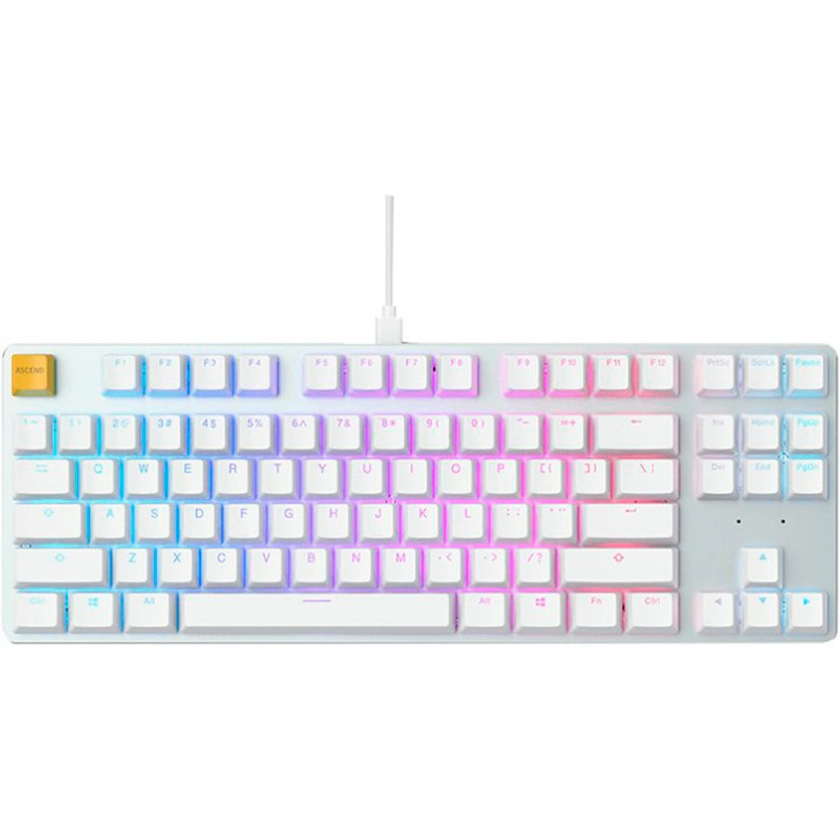 Клавіатура GLORIOUS GMMK TKL White (GLO-GMMK-TKL-BRN-W) Купити за низькою ціною в Україні - Київ, Львів, Харків, Дніпро, Одеса, Запоріжжя, Ужгород - фото, відгуки, характеристики у Фокстрот