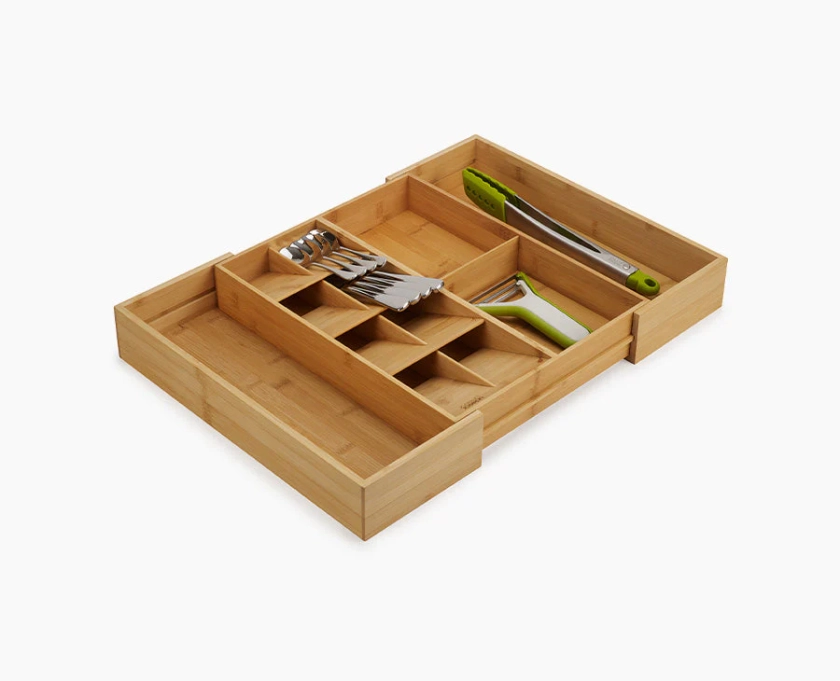 Organisateur de Couverts Extensible Bambou | Joseph Joseph FR