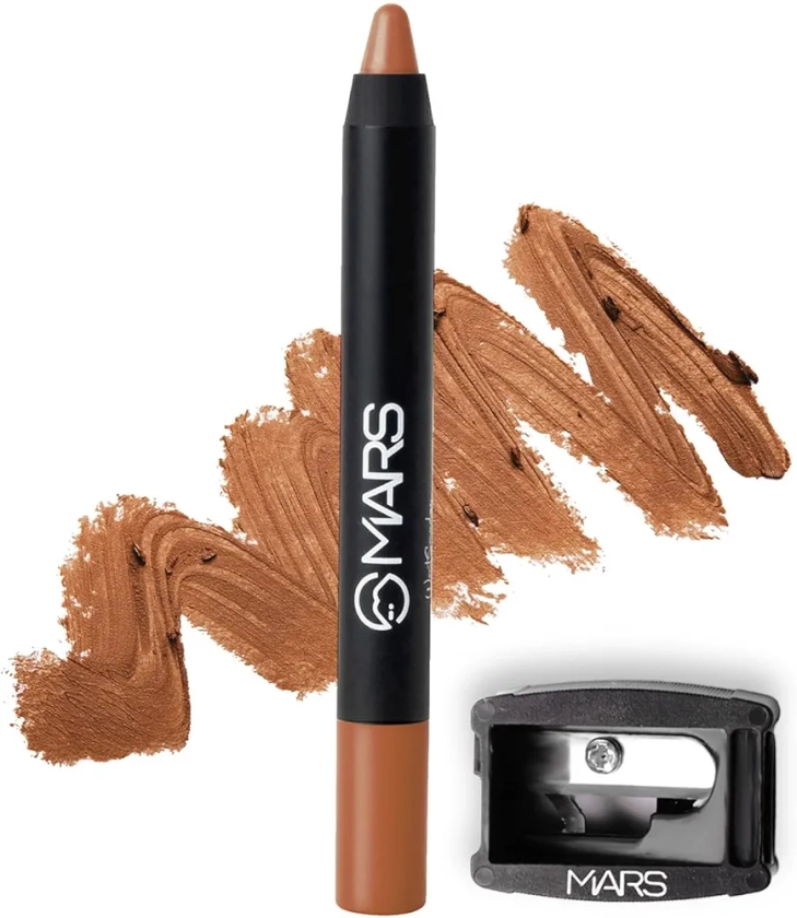 Buy MARS Long Lasting Crayon Lipstick up to 12 Hours Stay | Matte Finish | Waterproof | Won't Smudge Won't Budge Lip Crayon (3.5 gm) (20-No Boundaries) Online at Low Prices in India - Amazon.in