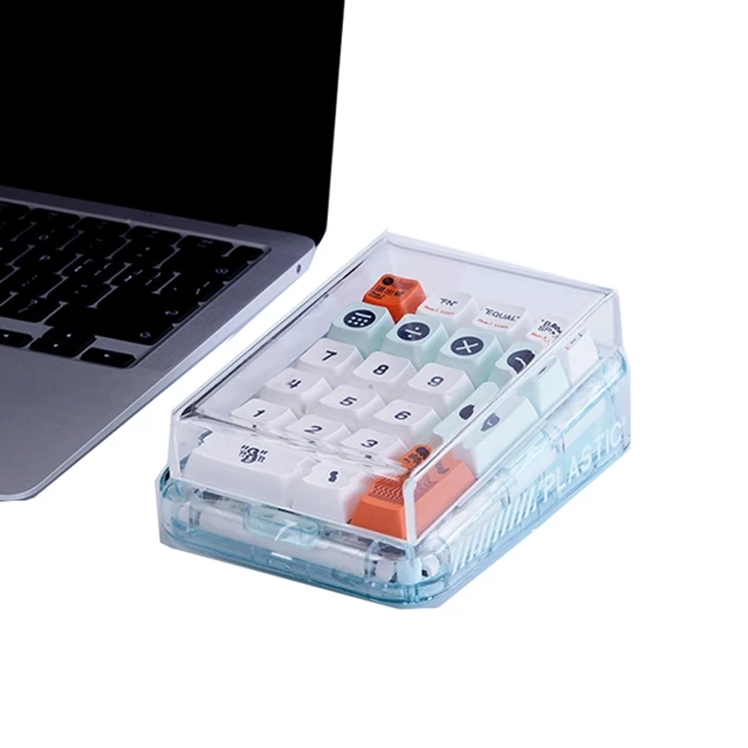 Clavier mécanique entièrement incurvé, 17 prédire 21 prédire, couvercle anti-poussière en acrylique transparent, sans colle, compatible 17 PAD 21PAD MOJO PAD K3 GK21