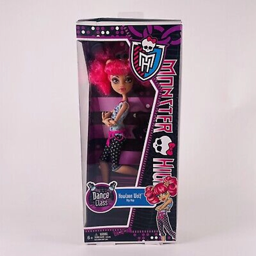 Monster High Doll Howleen Wolf Dance Class Hip Hop in Box Mattel 2012 NIB | eBay