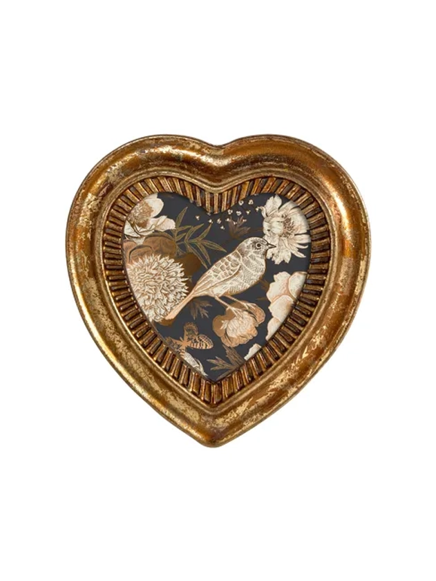 Objet décoratif résine l.11 x H.11.5 cm, Coeur | Leroy Merlin