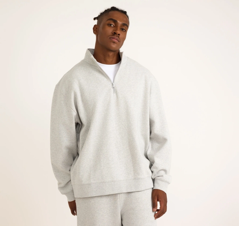 Buy Weekend Half Zip Sweatshirt | Fast Delivery | Organic Basics EU