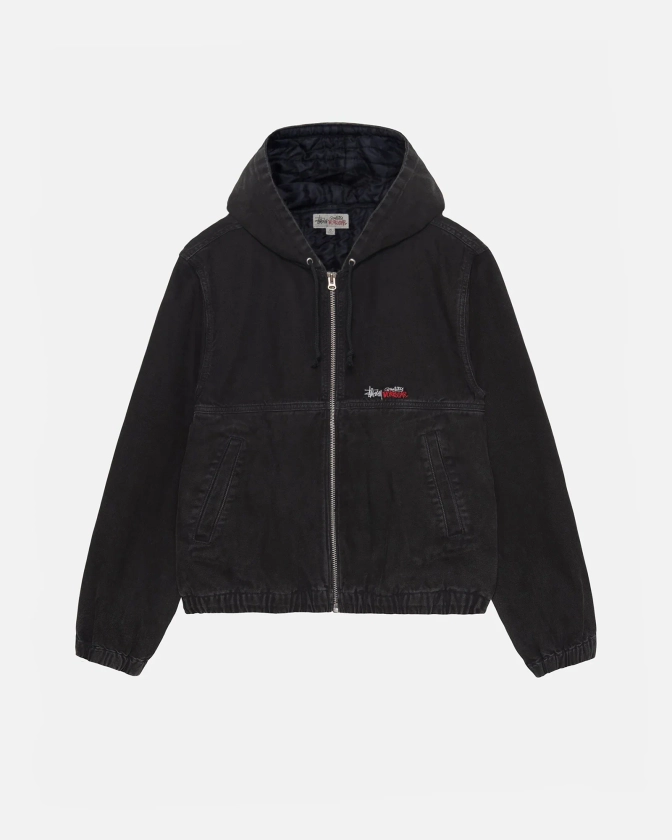 Work Jacket Insulated Canvas in black – Stüssy