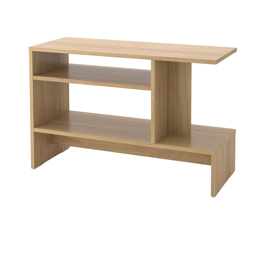 HOLMERUD table d'appoint , motif chêne, 80x31 cm - IKEA