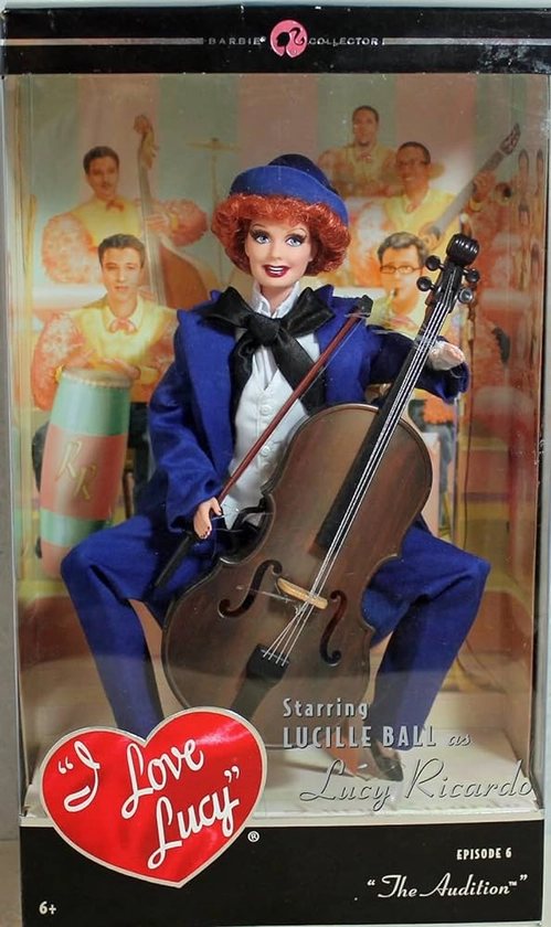 Amazon.com: Barbie Collector I Love Lucy Episode 6 - The Audition Doll : Toys & Games