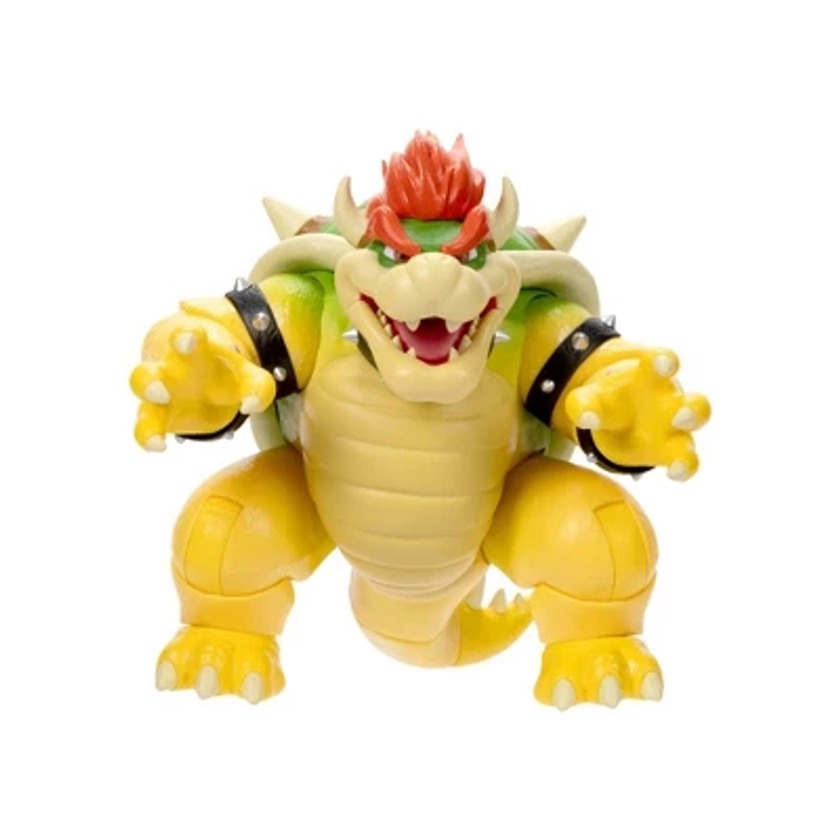 Nintendo The Super Mario Bros. Movie Bowser Figure with Fire Breathing Effect