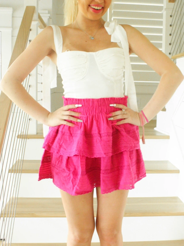 Dream Chaser Skirt | Hot Pink