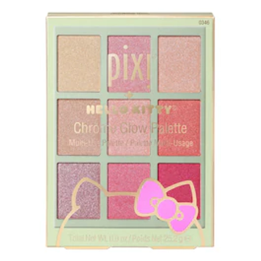 PIXIPixi + Hello Kitty Chrome Glow Palette - Palette visage multi-usage 7 avis