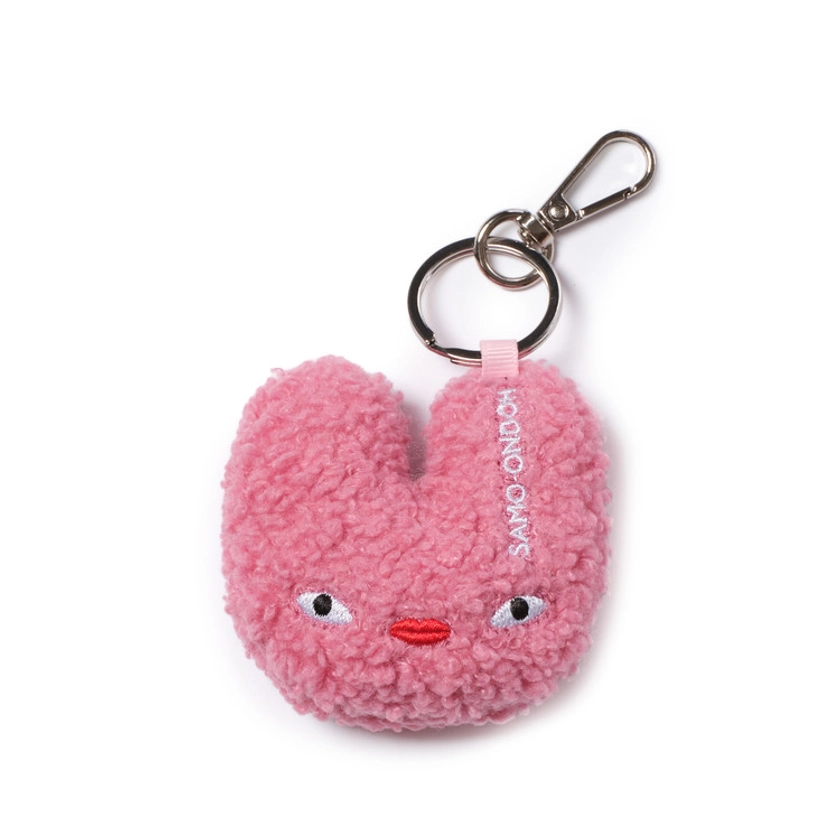 Tokiyom keychain eco shearling pink : SAMO ONDOH GLOBAL