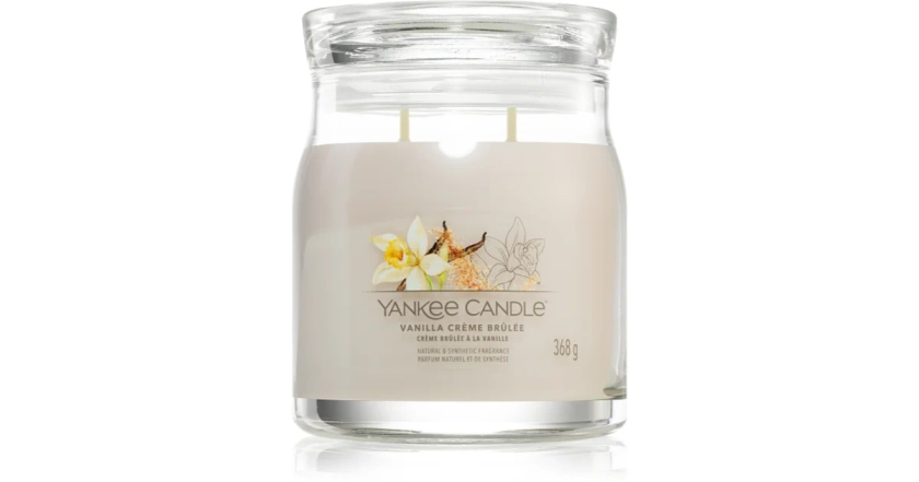 Yankee Candle Vanilla Crème Brûlée bougie parfumée | notino.fr