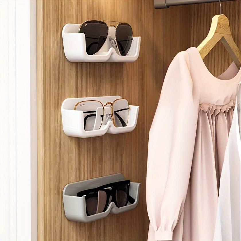Glasses Storage Box Wall Hanging No Punching Decoration Placed On Myopia Sun Wall Display High-end Sunglasses Storage Rack for retail stores, boutique