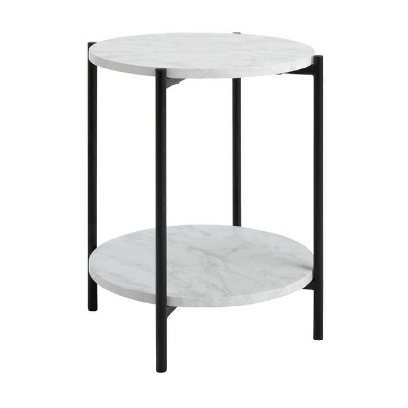 Buy Argos Home Jules Side Table - Black & White | Side tables | Argos