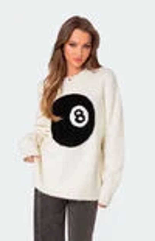 Edikted Magic 8 Oversized Chunky Knit Sweater | PacSun