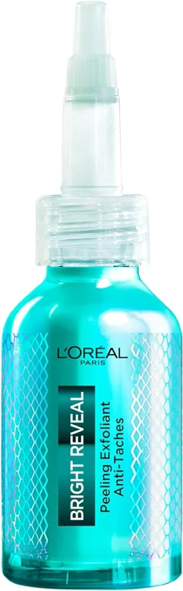 L'Oréal Paris - Peeling Exfoliant Anti-Taches - 25% [AHA + BHA + PHA] & Niacinamide - Lisse & Uniformise le Teint - Pour Tous Types de Peau - Bright Reveal - 25 ml